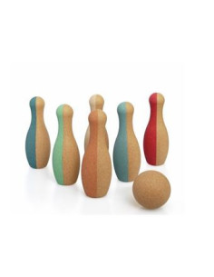 Set de bowling en liege - korko
