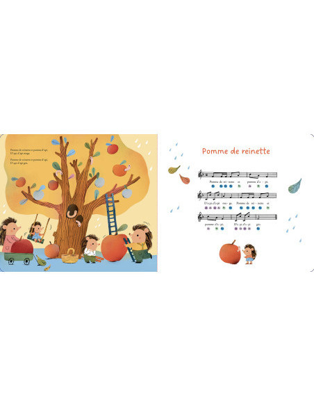 Mon livre piano - mes toutes premières comptines au piano