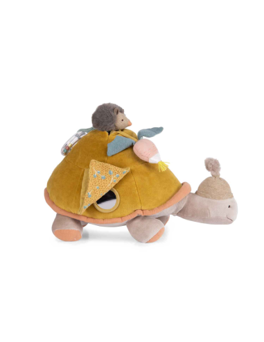 Grande tortue d'activités Trois petits lapins