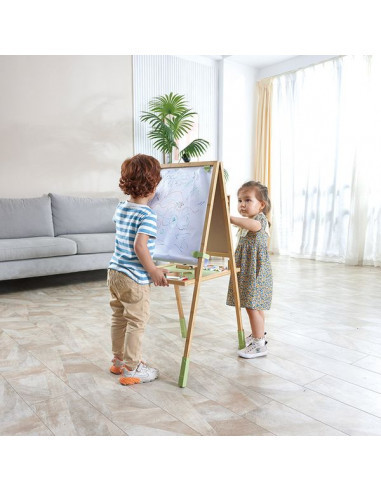 Tableau 2 en 1 en bambou - hape
