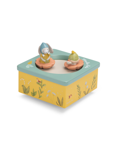 Boîte à musique Trois petits lapins