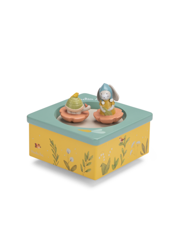 Boîte à musique Trois petits lapins