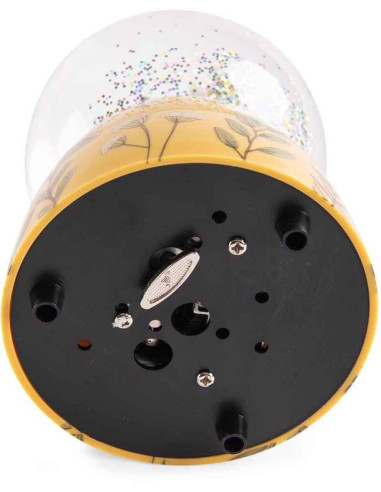 Boule a neige musicale trois petits lapins