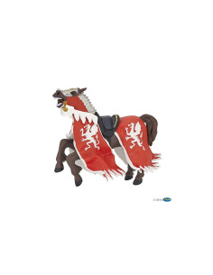 Cheval du roi au dragon rouge