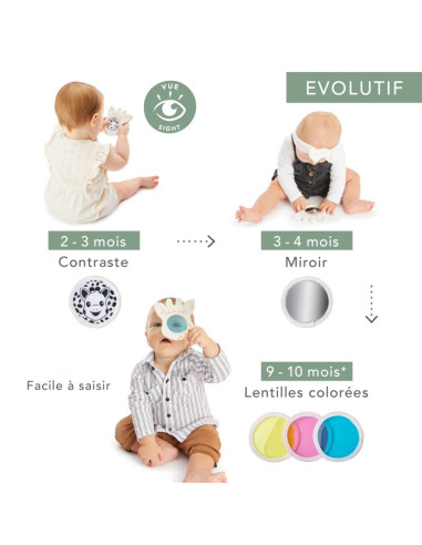 Sophie la girafe - coffret d'eveil sensoriel