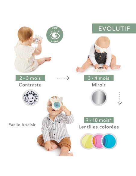 Sophie la girafe - coffret d'eveil sensoriel