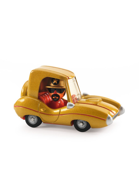 Crazy motors - voiture - golden star - djeco