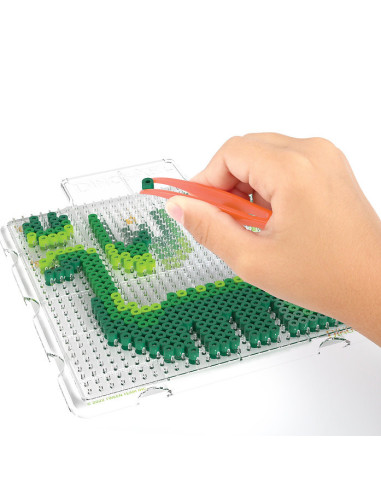 Dinosart - ensemble de perles a repasser
