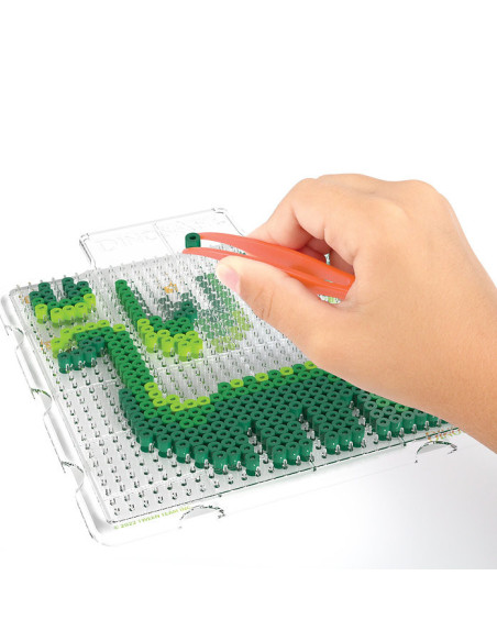 Dinosart - ensemble de perles a repasser