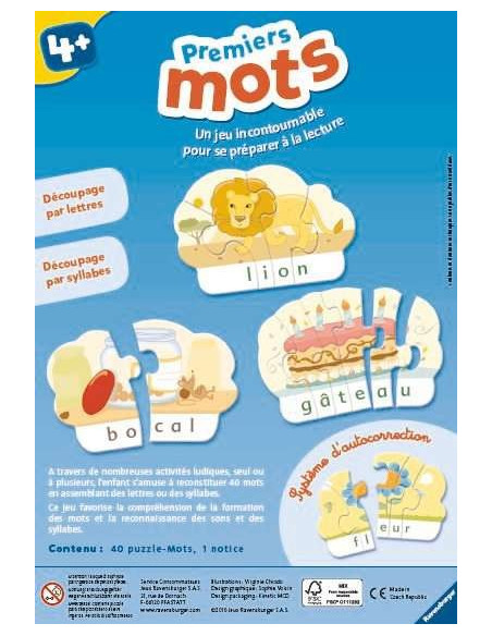 Premiers mots