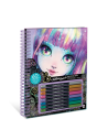 Nebulous stars - carnet de coloriages a pages noires