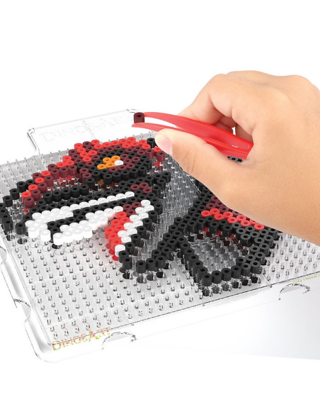 Dinosart - ensemble de perles a repasser