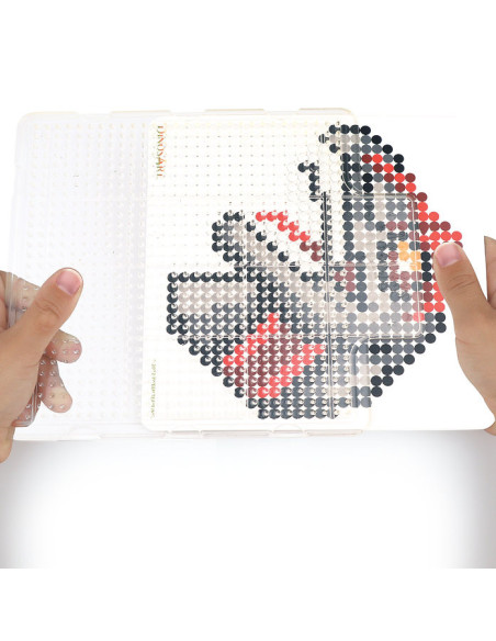 Dinosart - ensemble de perles a repasser