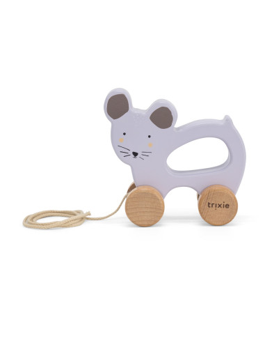 Jouet a tirer en bois - mrs.mouse - trixie