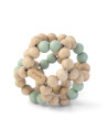 Balle de prehension en bois - mint - trixie