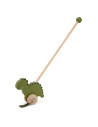 Jouet a pousser en bois - mr dino - trixie