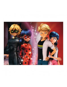 Puzzle 100 p - Adrien et Marinette / Miraculous 2