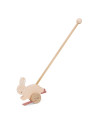 Jouet a pousser en bois - mrs rabbit - trixie