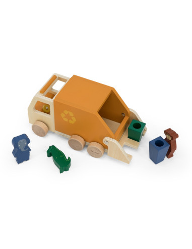 Camion poubelle en bois - trixie