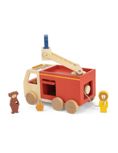 Camion pompiers en bois - trixie