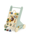 Chariot d'activites en bois a pousser animaux - trixie