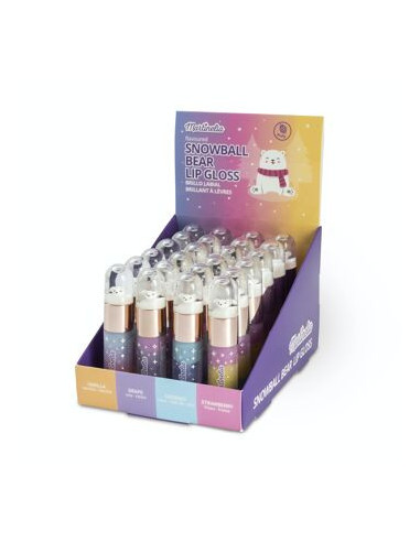 Gloss boule a neige ourson - martinelia