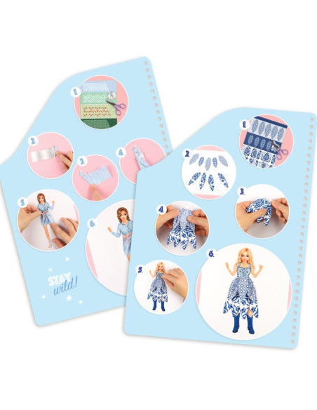 Topmodel dress me up livre de collages