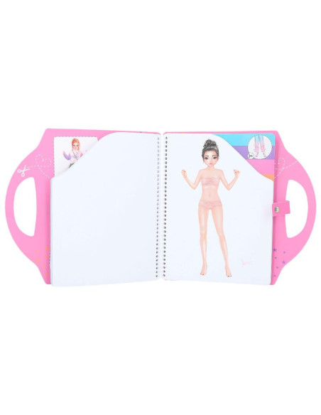 Topmodel dress me up livre de collages