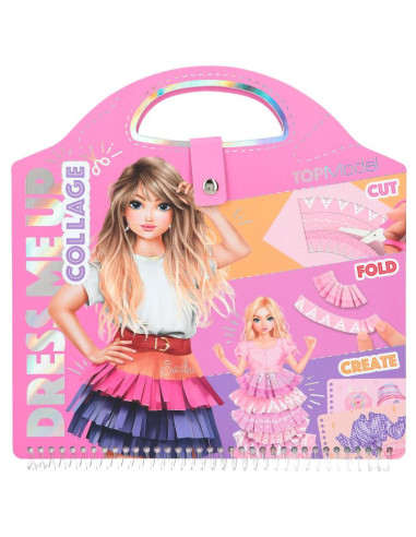 Topmodel dress me up livre de collages