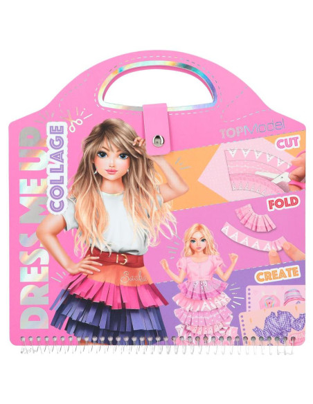 Topmodel dress me up livre de collages