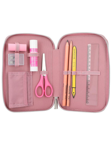 Topmodel trousse 3 compartiments glitter queen