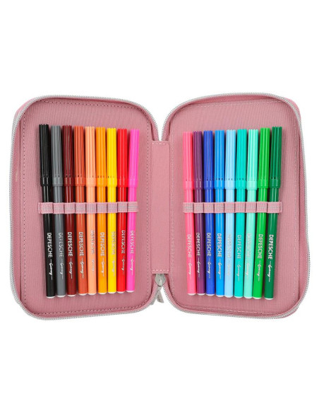 Topmodel trousse 3 compartiments glitter queen