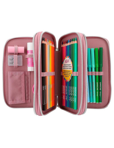 Topmodel trousse 3 compartiments glitter queen