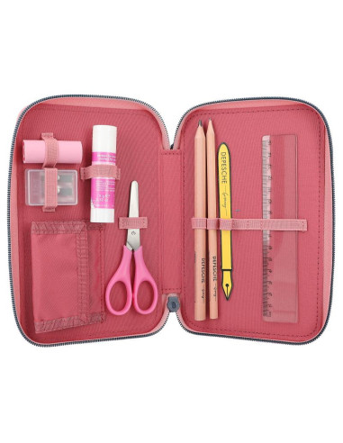 Miss melody trousse à crayons 3 compartiments my little farm