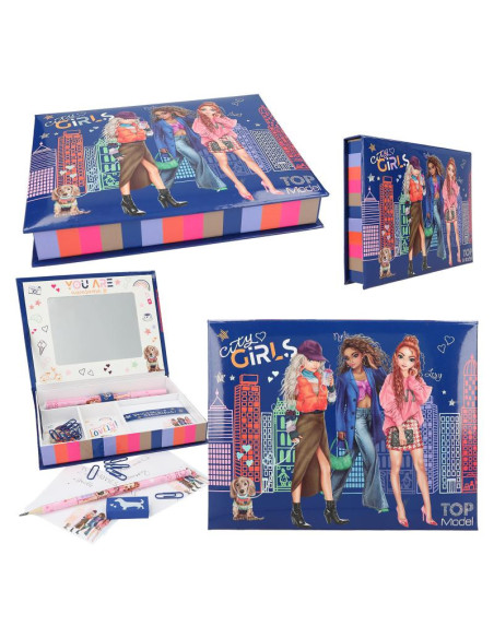 Topmodel coffret écriture city girls
