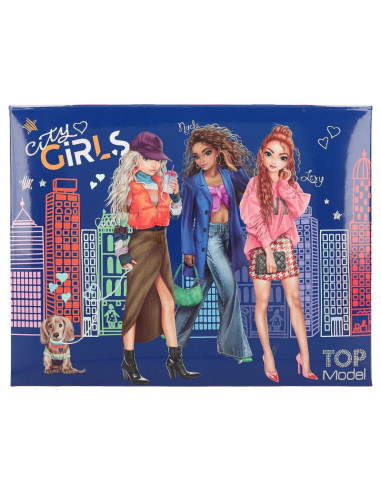 Topmodel coffret écriture city girls