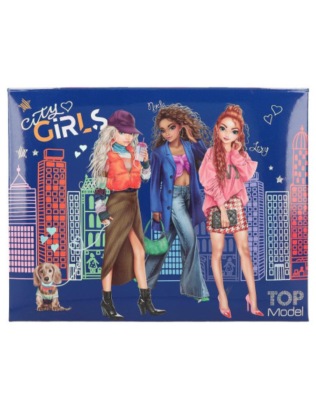 Topmodel coffret écriture city girls