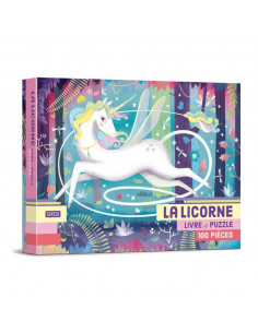 Livre puzzle la licorne