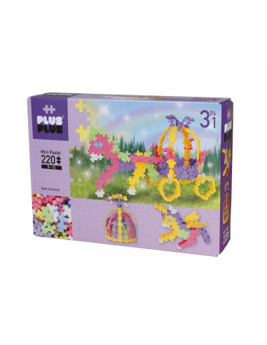 Coffret ++ 3 en 1 feerie pastel 220 pcs