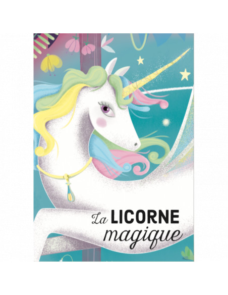 Livre puzzle la licorne