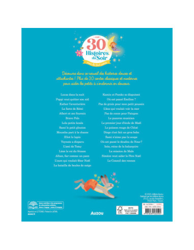 Mes 30 histoires du soir pour les tout-petits