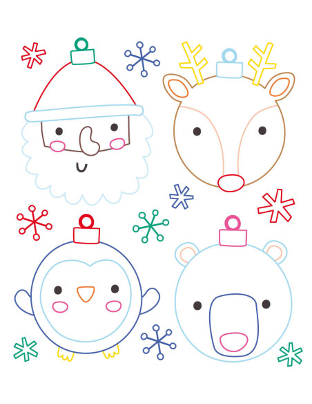Mes jolis coloriages - noel