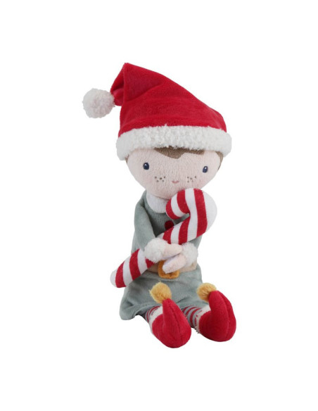 Poupée de noël jim - christmas - 35 cm - little dutch
