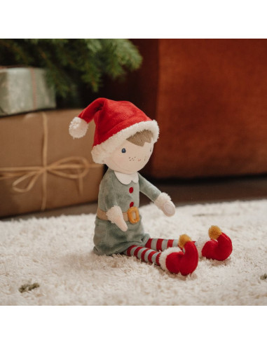 Poupée de noël jim - christmas - 35 cm - little dutch