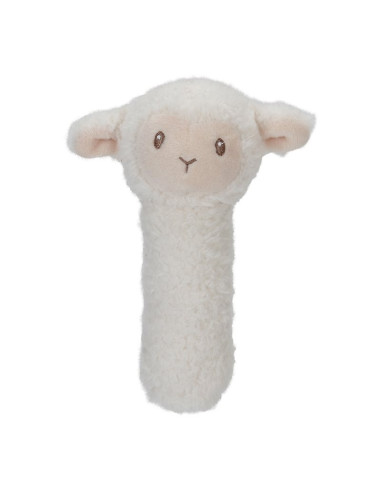 Hochet peluche mouton Little Farm : éveil et douceur