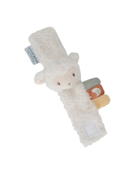 Hochet de poignet mouton - little farm - little dutch
