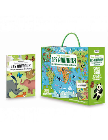 Voyage,découvre, explore les animaux espèces menacées