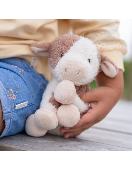 Peluche vache - little farm - 17 cm - little dutch