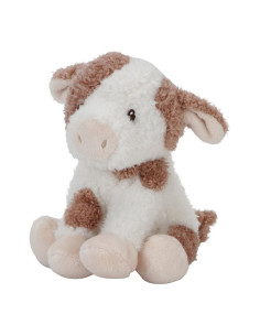 Peluche vache - little farm - 17 cm - little dutch