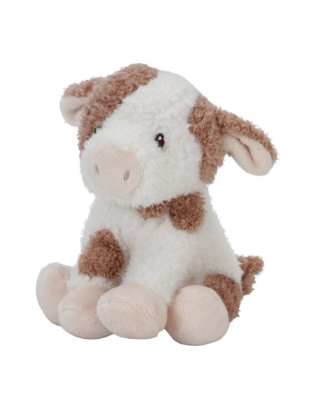 Peluche vache Little Farm 25 cm : douceur XXL